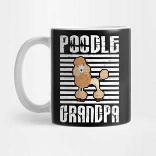 Poodle Grandpa Proud Dogs Mug